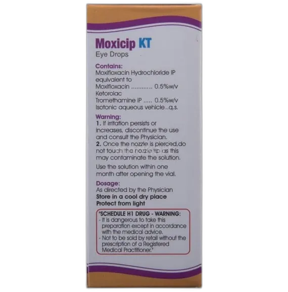 moxicip kt eye drops 5 ml